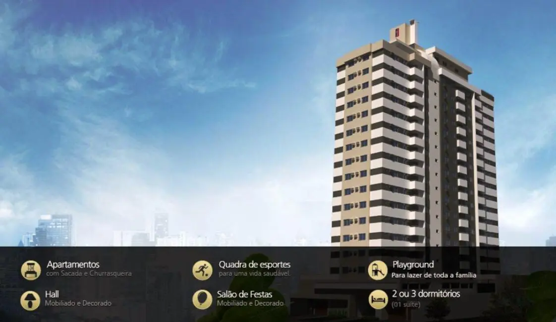 Foto 1 de Apartamento com 3 quartos à venda, 141m2 em Centro, Criciuma - SC