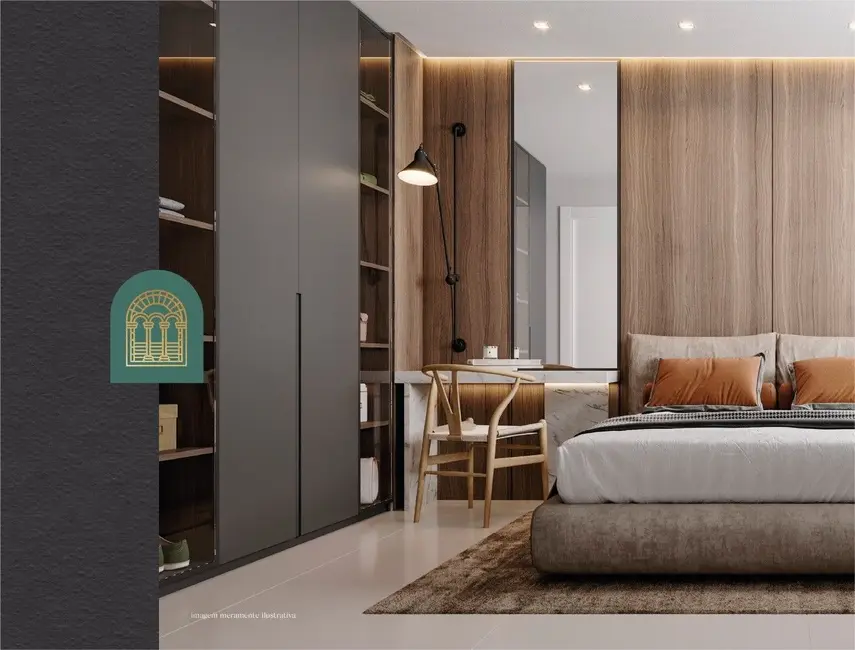 Foto 4 de Apartamento com 2 quartos à venda, 104m2 em Centro, Criciuma - SC