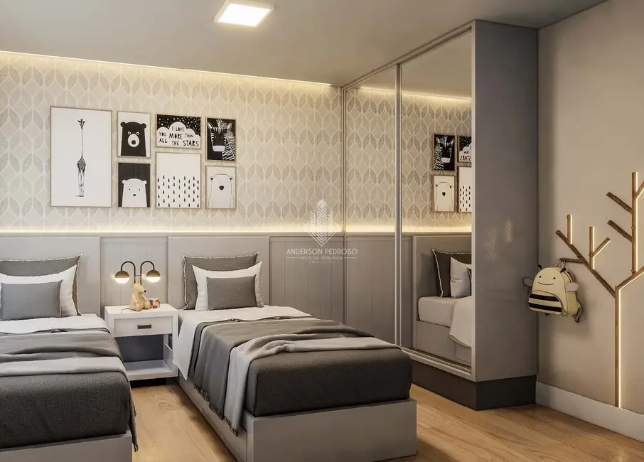 Foto 7 de Apartamento com 2 quartos à venda, 76m2 em Barreiros, Sao Jose - SC