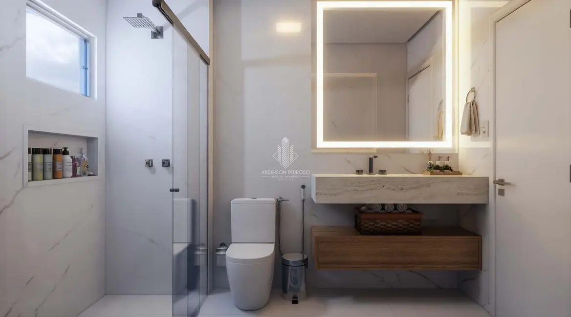 Foto 9 de Apartamento com 2 quartos à venda, 76m2 em Barreiros, Sao Jose - SC