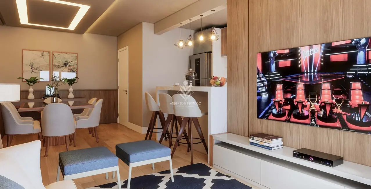 Foto 2 de Apartamento com 2 quartos à venda, 76m2 em Barreiros, Sao Jose - SC