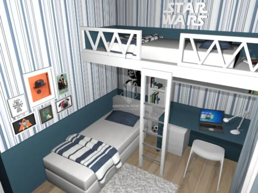 Foto 5 de Apartamento com 3 quartos à venda, 110m2 em Nova Palhoça, Palhoca - SC