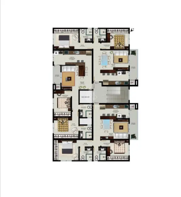 Foto 5 de Apartamento com 2 quartos à venda, 79m2 em Pagani, Palhoca - SC