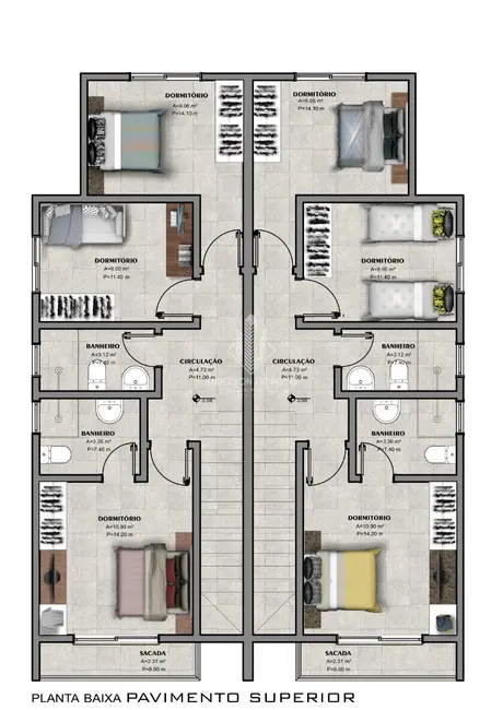 Foto 5 de Casa com 3 quartos à venda, 103m2 em Nova Palhoça, Palhoca - SC