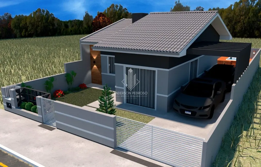 Foto 2 de Casa com 3 quartos à venda, 75m2 em Forquilhas, Sao Jose - SC