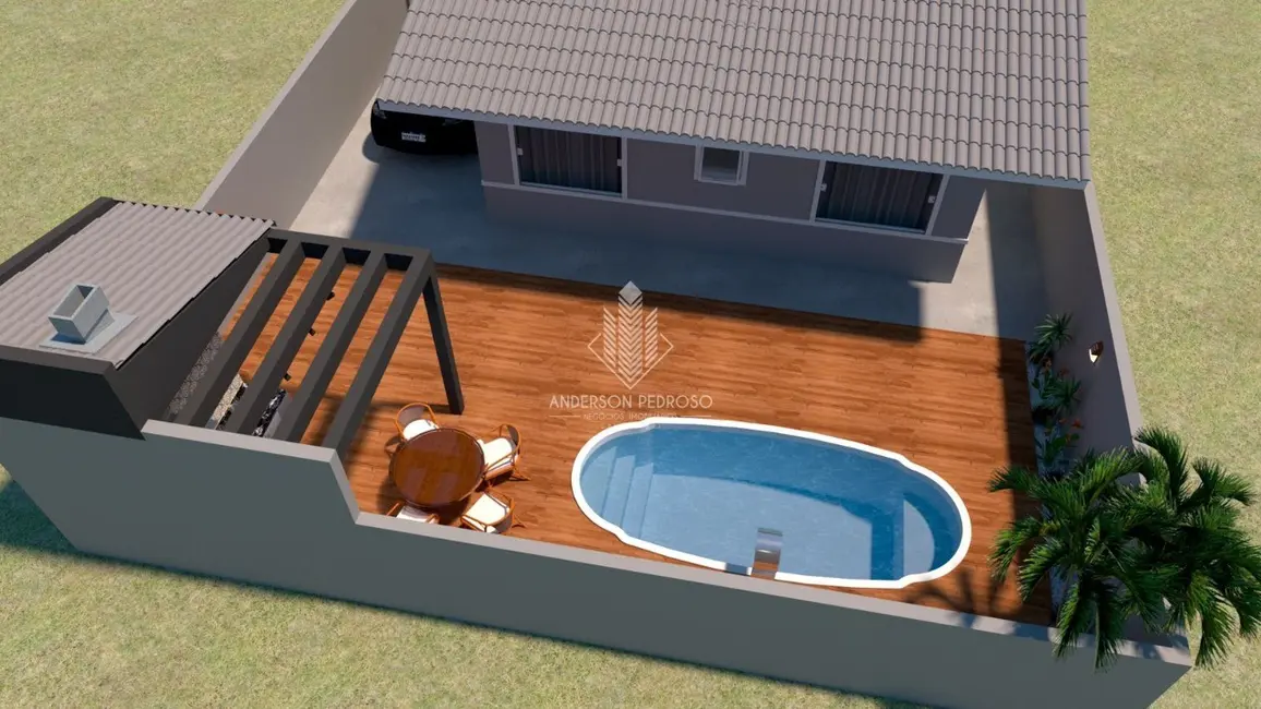 Foto 3 de Casa com 3 quartos à venda, 75m2 em Colônia Santana, Sao Jose - SC