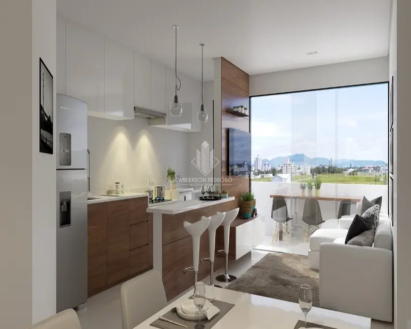 Foto 4 de Apartamento com 3 quartos à venda, 73m2 em Nova Palhoça, Palhoca - SC