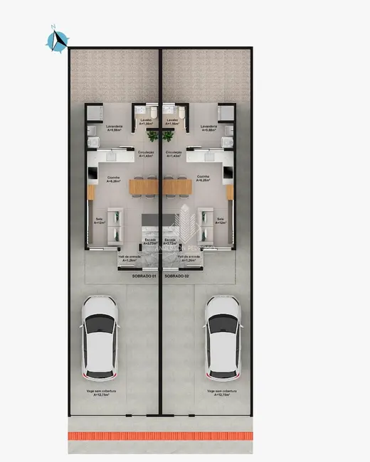 Foto 2 de Casa com 2 quartos à venda, 67m2 em Bela Vista, Palhoca - SC