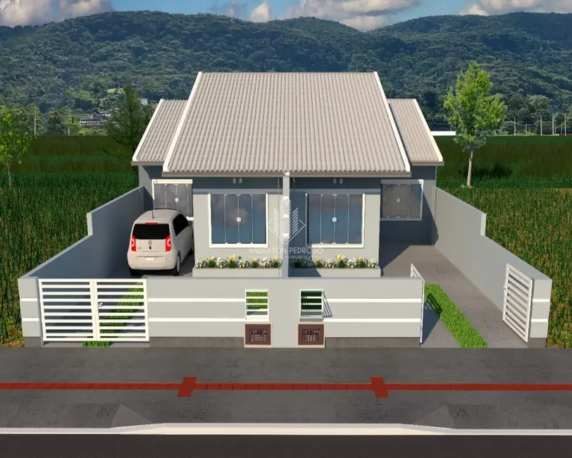 Foto 2 de Casa com 2 quartos à venda, 57m2 em Colônia Santana, Sao Jose - SC