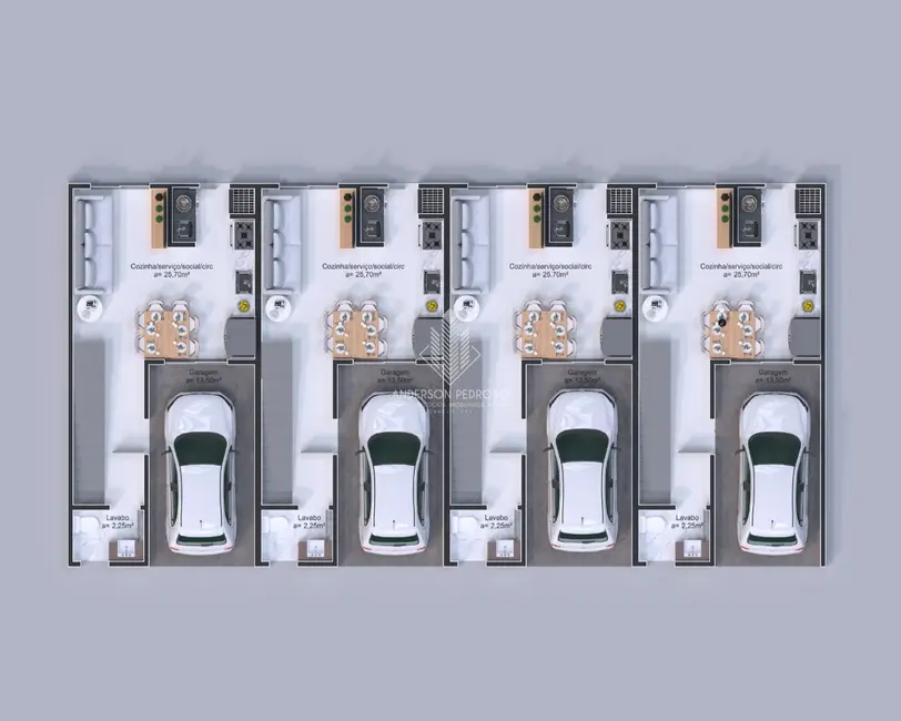 Casa com 2 quartos à venda, 90m2 em Pagani, Palhoca - SC - imagem 9 Foto 9 de Casa com 2 quartos à venda, 90m2 em Pagani, Palhoca - SC