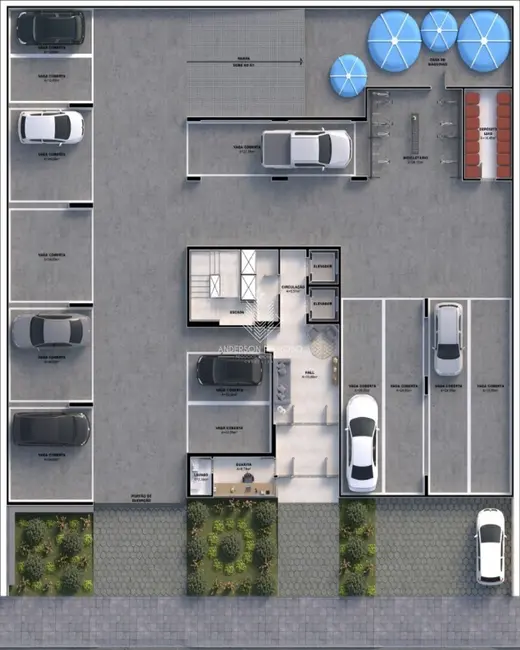 Foto 7 de Apartamento com 3 quartos à venda, 77m2 em Pedra Branca, Palhoca - SC