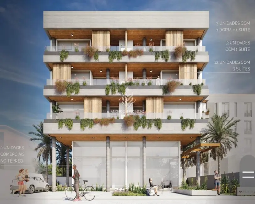 Foto 3 de Apartamento com 3 quartos à venda, 136m2 em Balneário Ponta do Papagaio (Ens Brito), Palhoca - SC