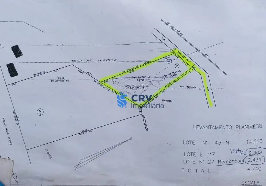 Terreno / Lote à venda, 4740m2 em Parque Maracanã, Cambe - PR - imagem 8 Foto 8 de Terreno / Lote à venda, 4740m2 em Parque Maracanã, Cambe - PR