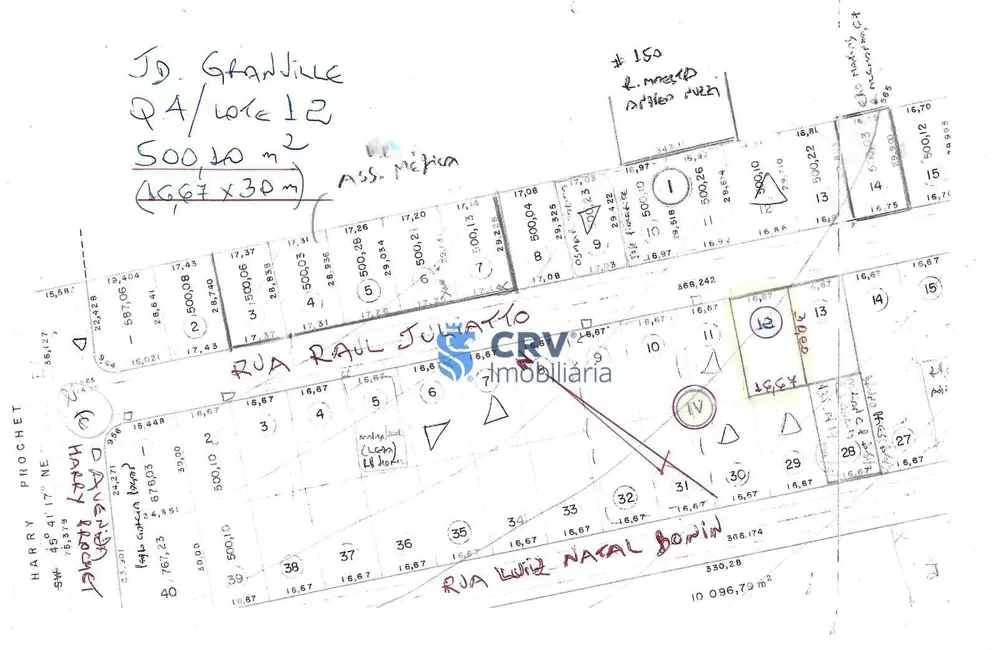 Terreno / Lote à venda, 500m2 em Granville Parque Residencial, Londrina - PR - imagem 4 Foto 4 de Terreno / Lote à venda, 500m2 em Granville Parque Residencial, Londrina - PR
