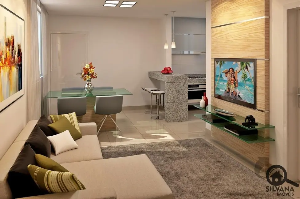 Foto 1 de Apartamento com 2 quartos à venda, 65m2 em Sion, Belo Horizonte - MG