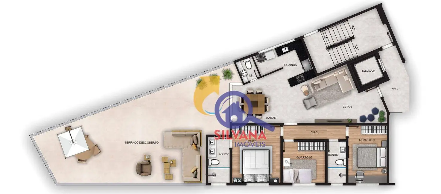 Apartamento com 3 quartos à venda, 85m2 em Dona Clara, Belo Horizonte - MG - imagem 7 Foto 7 de Apartamento com 3 quartos à venda, 85m2 em Dona Clara, Belo Horizonte - MG