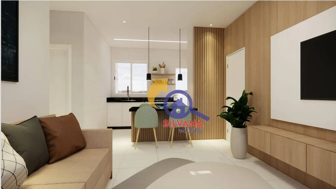 Foto 2 de Apartamento com 2 quartos à venda, 60m2 em Santa Branca, Belo Horizonte - MG