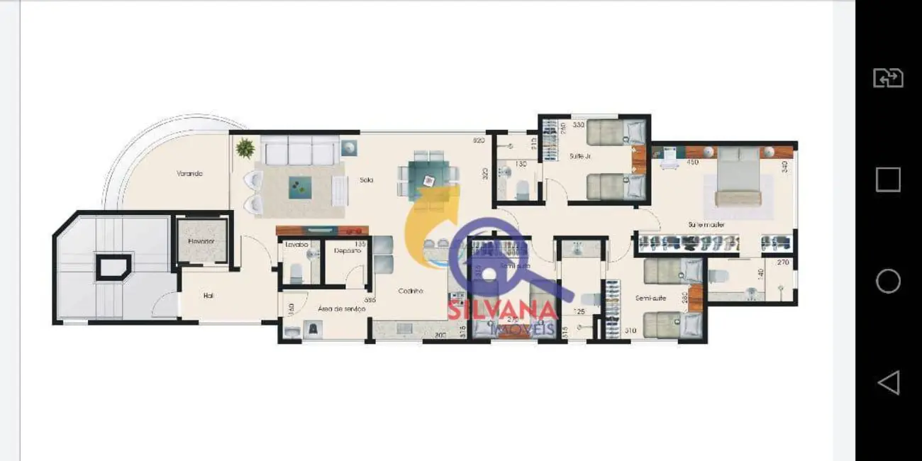 Apartamento com 4 quartos à venda, 360m2 em Dona Clara, Belo Horizonte - MG - imagem 9 Foto 9 de Apartamento com 4 quartos à venda, 360m2 em Dona Clara, Belo Horizonte - MG