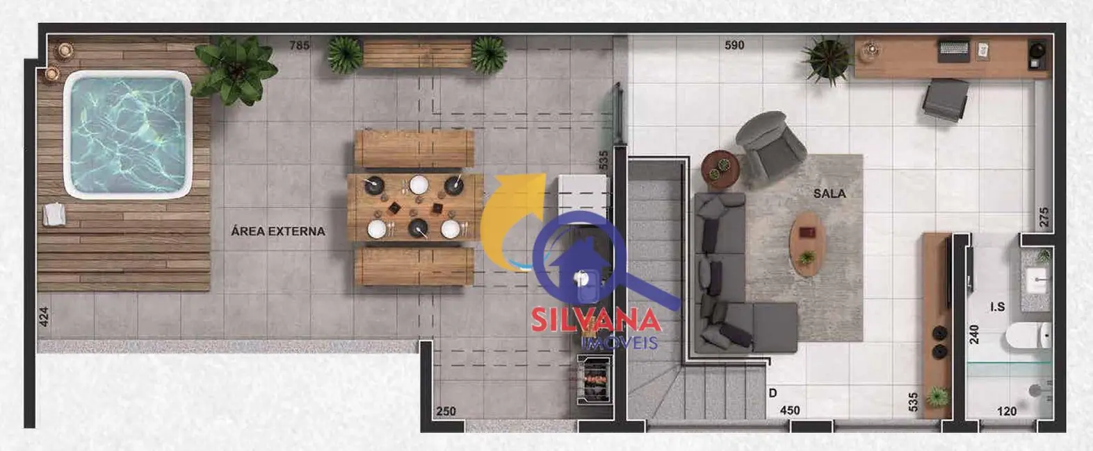 Cobertura com 2 quartos à venda, 120m2 em Dona Clara, Belo Horizonte - MG - imagem 5 Foto 5 de Cobertura com 2 quartos à venda, 120m2 em Dona Clara, Belo Horizonte - MG