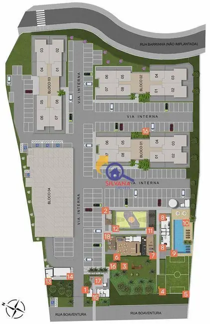 Foto 6 de Apartamento com 3 quartos à venda, 70m2 em Indaiá, Belo Horizonte - MG