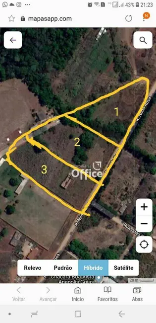 Terreno / Lote à venda, 5494m2 em Chácaras Vale das Antas, Anapolis - GO - imagem 1 Foto 1 de Terreno / Lote à venda, 5494m2 em Chácaras Vale das Antas, Anapolis - GO