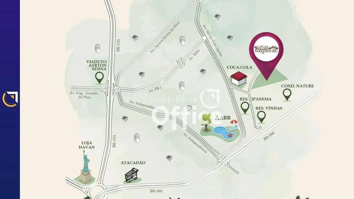 Foto 9 de Casa com 2 quartos à venda, 200m2 em Setor Bougainville, Anapolis - GO