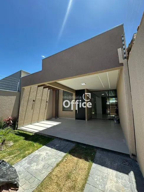 Foto 1 de Casa com 3 quartos à venda, 150m2 em Residencial Flor do Cerrado, Anapolis - GO