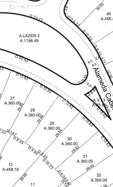 Foto 5 de Terreno / Lote à venda, 360m2 em Anapolis - GO