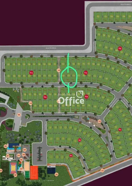 Foto 2 de Terreno / Lote à venda, 360m2 em Residencial Valência, Anapolis - GO