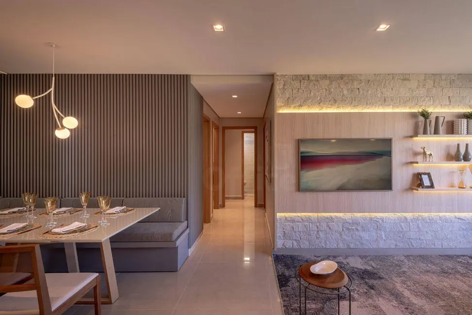 Foto 1 de Apartamento com 3 quartos à venda, 91m2 em Jundiaí, Anapolis - GO