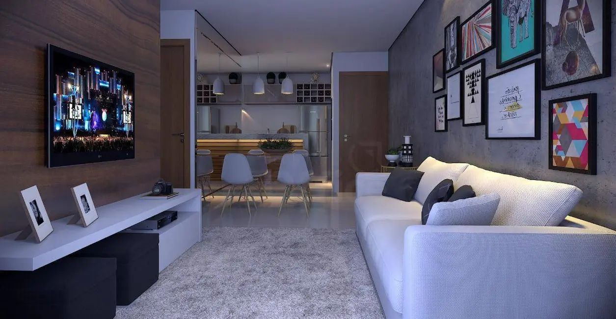 Apartamento com 2 quartos à venda, 54m2 em Residencial Recreio Panorama, Goiania - GO - imagem 4 Foto 4 de Apartamento com 2 quartos à venda, 54m2 em Residencial Recreio Panorama, Goiania - GO