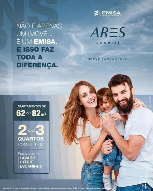 Foto 2 de Apartamento com 3 quartos à venda, 82m2 em Jundiaí, Anapolis - GO