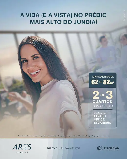 Foto 3 de Apartamento com 3 quartos à venda, 82m2 em Jundiaí, Anapolis - GO