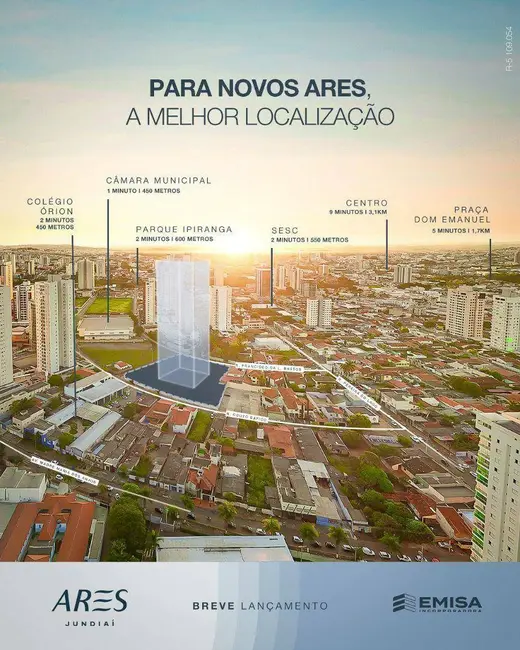 Foto 1 de Apartamento com 3 quartos à venda, 82m2 em Jundiaí, Anapolis - GO