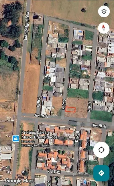 Foto 2 de Terreno / Lote à venda, 200m2 em Residencial do Trabalhador, Anapolis - GO