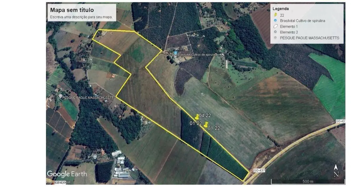 Foto 2 de Fazenda / Haras com 2 quartos à venda, 450120m2 em Anapolis - GO