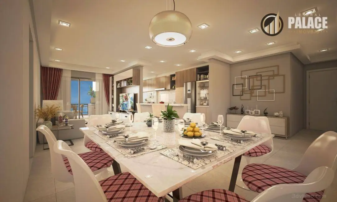 Apartamento com 3 quartos à venda, 162m2 em Canto do Forte, Praia Grande - SP - imagem 1 Foto 1 de Apartamento com 3 quartos à venda, 162m2 em Canto do Forte, Praia Grande - SP