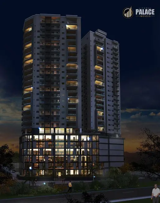 Apartamento com 3 quartos à venda, 162m2 em Canto do Forte, Praia Grande - SP - imagem 3 Foto 3 de Apartamento com 3 quartos à venda, 162m2 em Canto do Forte, Praia Grande - SP