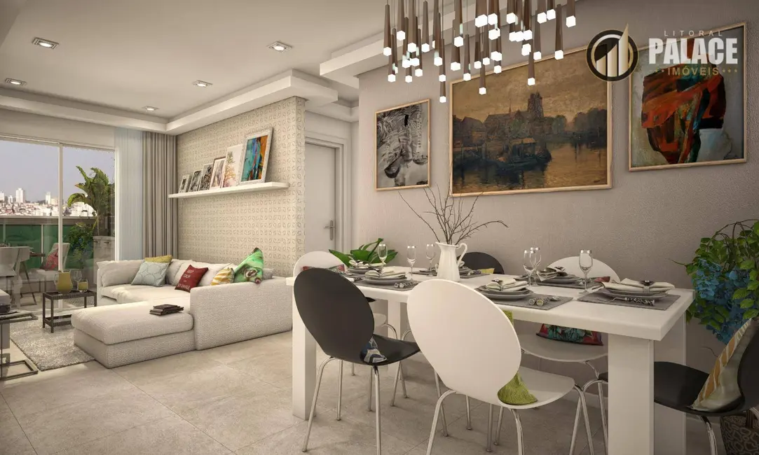 Foto 1 de Apartamento com 2 quartos à venda, 116m2 em Aviação, Praia Grande - SP