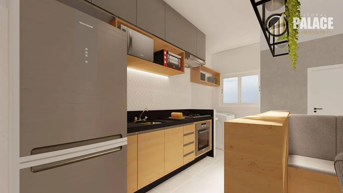 Foto 5 de Apartamento com 2 quartos à venda, 80m2 em Mirim, Praia Grande - SP