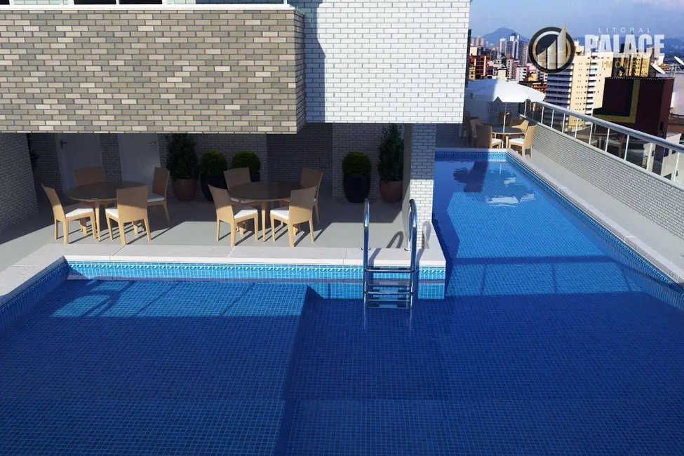 Foto 7 de Apartamento com 1 quarto à venda, 90m2 em Boqueirão, Praia Grande - SP