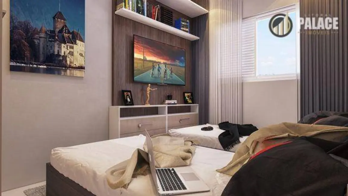 Apartamento com 2 quartos à venda, 100m2 em Boqueirão, Praia Grande - SP - imagem 4 Foto 4 de Apartamento com 2 quartos à venda, 100m2 em Boqueirão, Praia Grande - SP