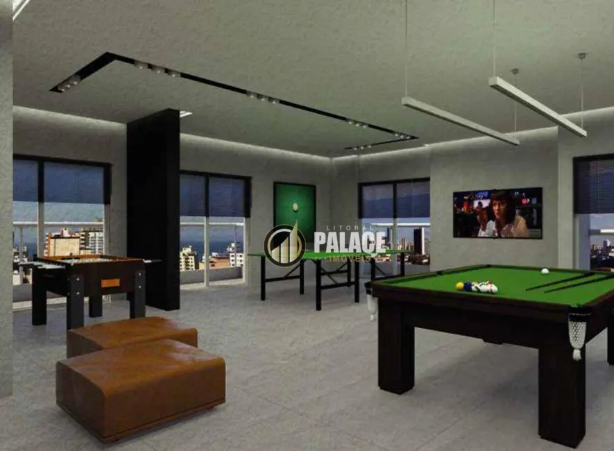 Foto 5 de Apartamento com 1 quarto à venda, 70m2 em Boqueirão, Praia Grande - SP