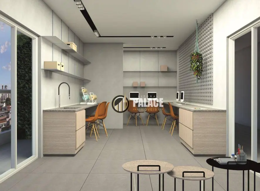 Foto 6 de Apartamento com 1 quarto à venda, 70m2 em Boqueirão, Praia Grande - SP