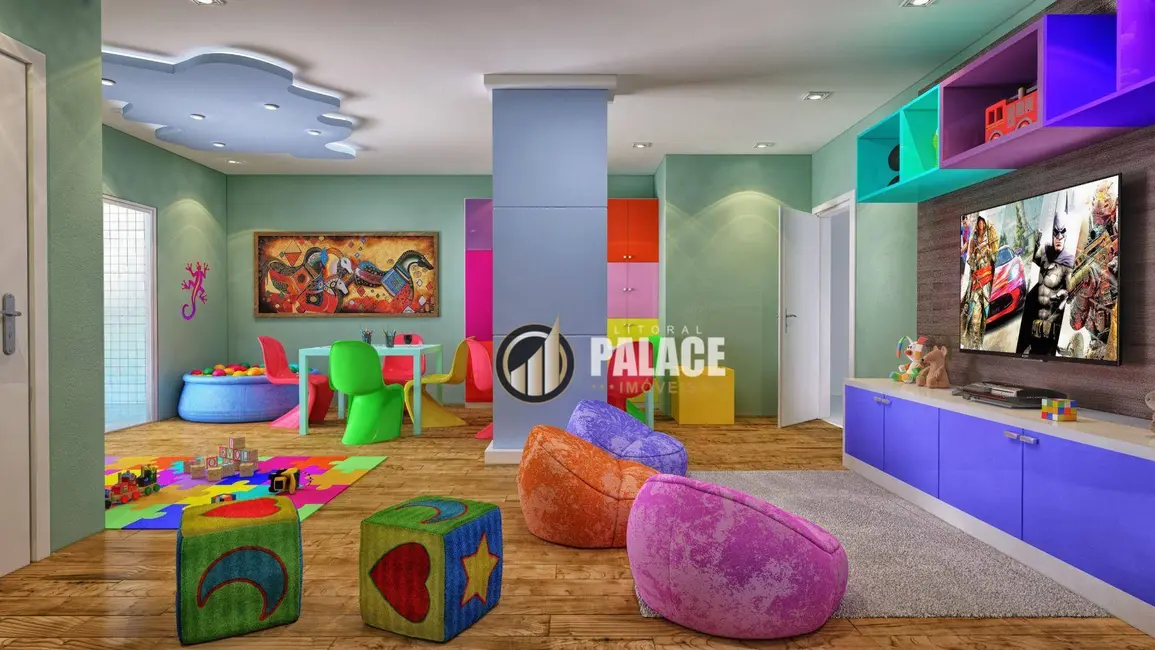 Foto 5 de Apartamento com 2 quartos à venda, 120m2 em Tupi, Praia Grande - SP