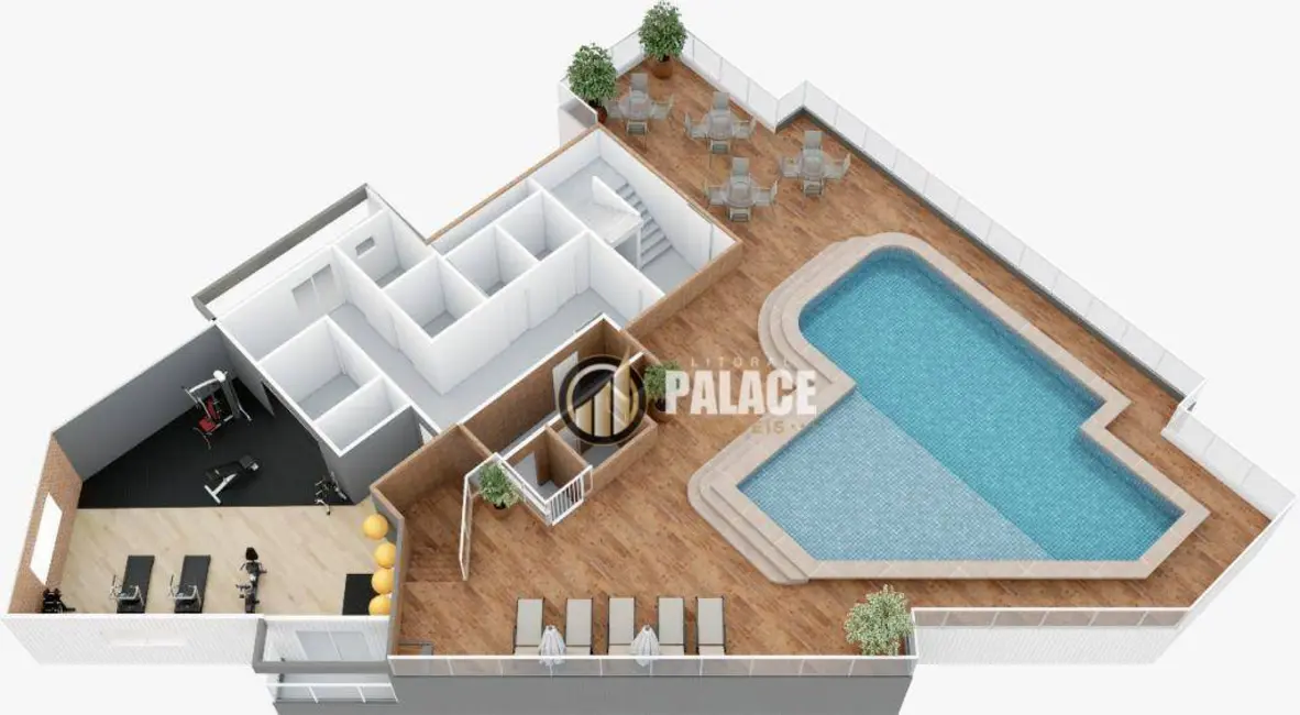 Apartamento com 3 quartos à venda, 160m2 em Praia Grande - SP - imagem 7 Foto 7 de Apartamento com 3 quartos à venda, 160m2 em Praia Grande - SP