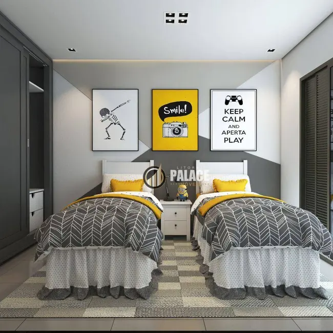 Apartamento com 3 quartos à venda, 160m2 em Canto do Forte, Praia Grande - SP - imagem 7 Foto 7 de Apartamento com 3 quartos à venda, 160m2 em Canto do Forte, Praia Grande - SP