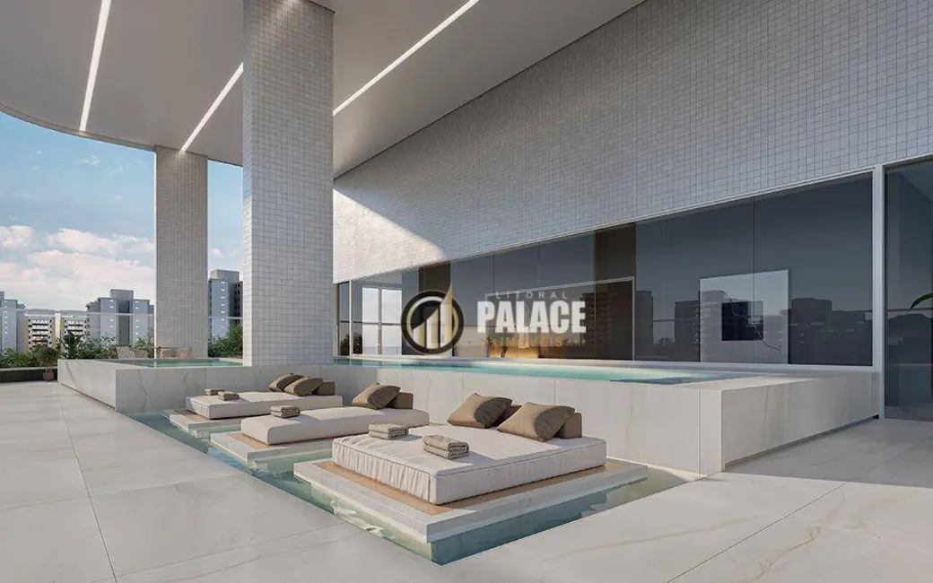 Foto 6 de Apartamento com 3 quartos à venda, 200m2 em Canto do Forte, Praia Grande - SP