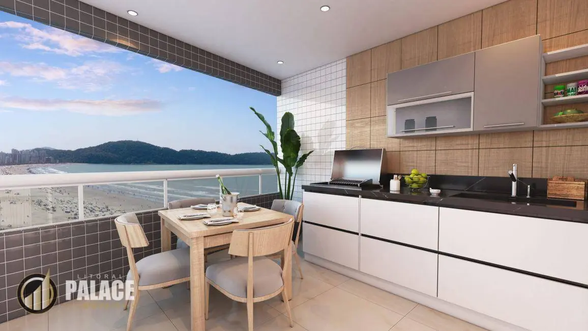 Foto 2 de Apartamento com 3 quartos à venda, 160m2 em Praia Grande - SP