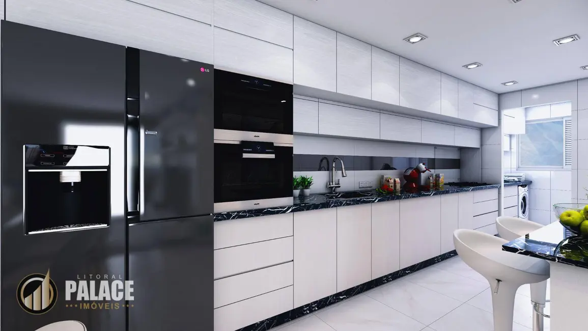 Foto 3 de Apartamento com 2 quartos à venda, 163m2 em Boqueirão, Praia Grande - SP